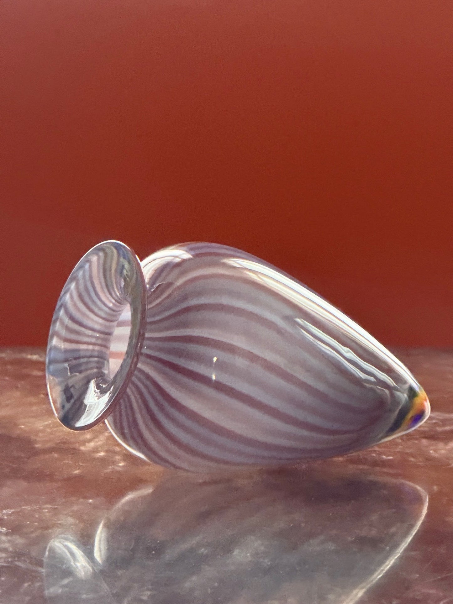 Fragment en verre soufflé — Atelier Léon
