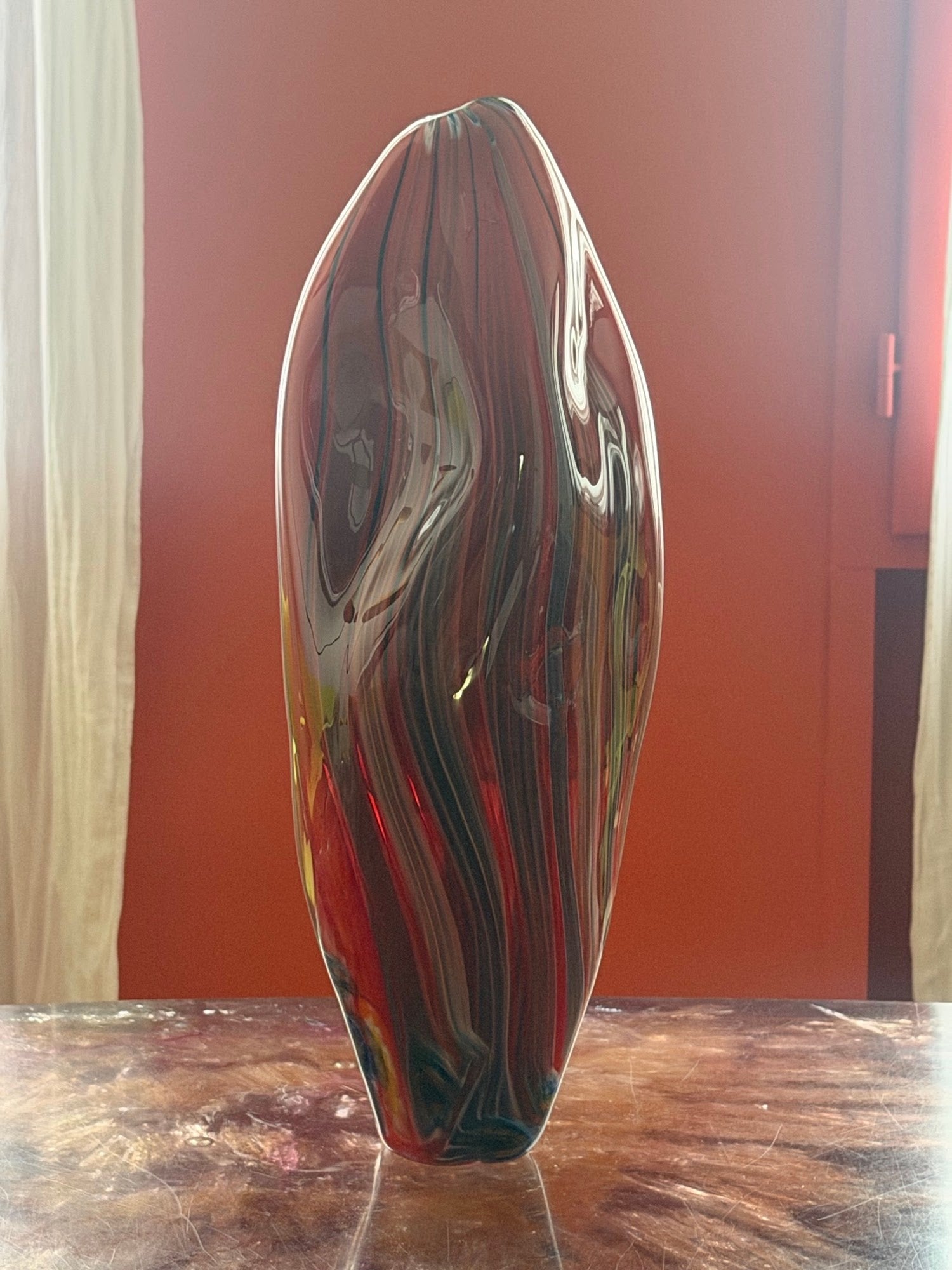 Fragment en verre soufflé — Atelier Léon