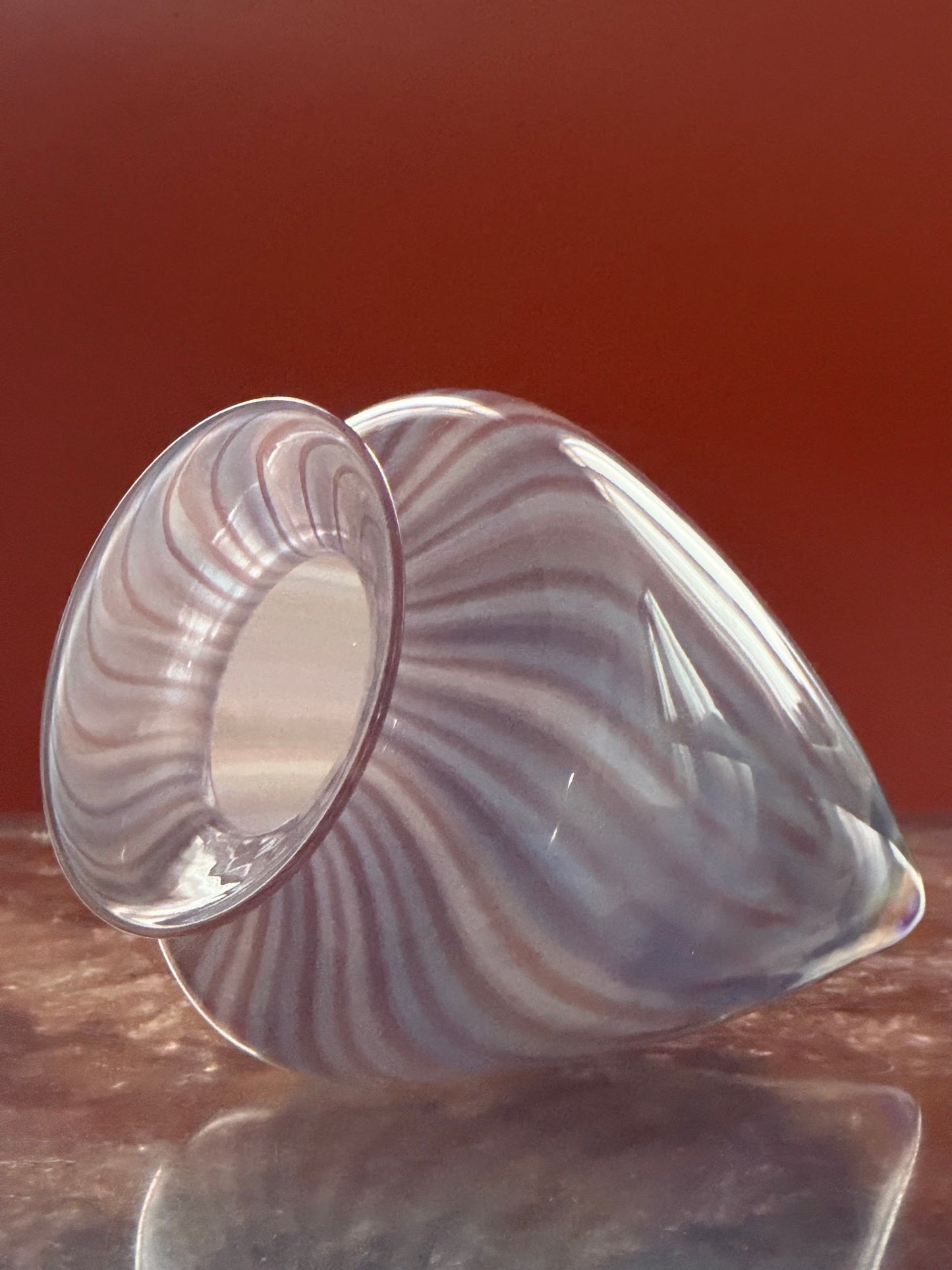 Fragment en verre soufflé — Atelier Léon