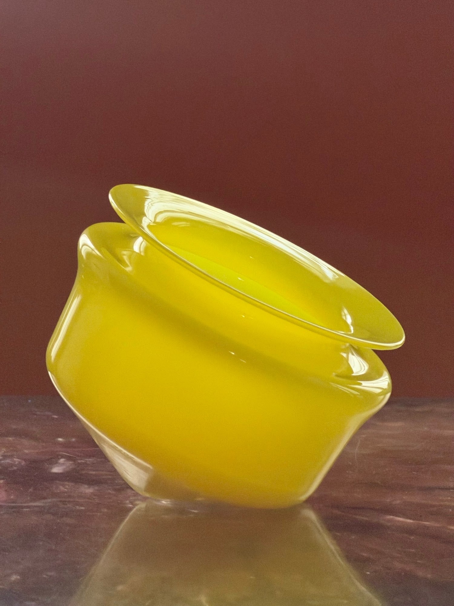 Fragment en verre soufflé — Atelier Léon