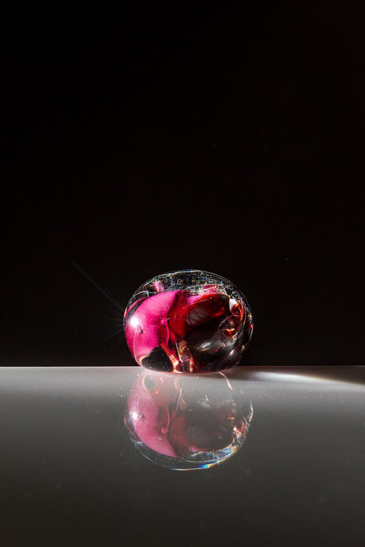 Nébuleuse en verre soufflé — Atelier Léon