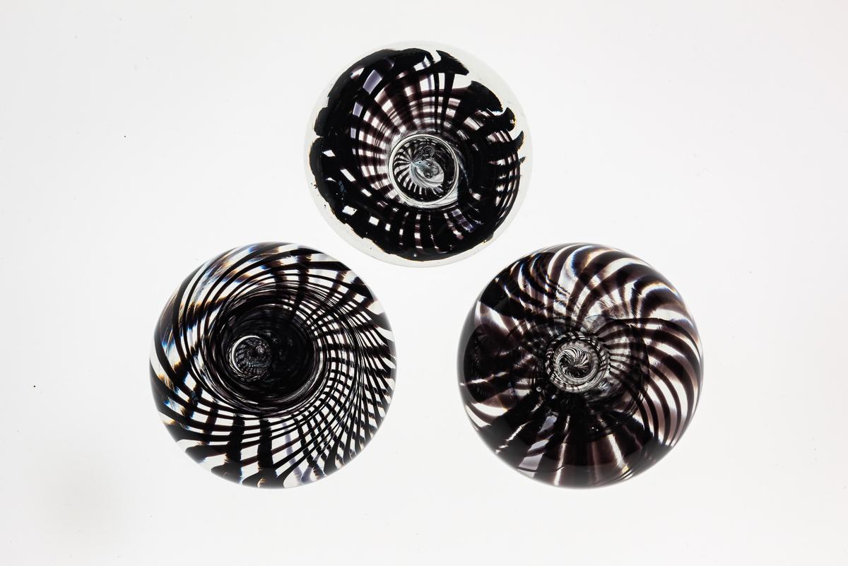 Nébuleuse en verre soufflé — Atelier Léon