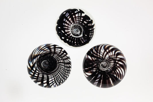 Nébuleuse en verre soufflé — Atelier Léon
