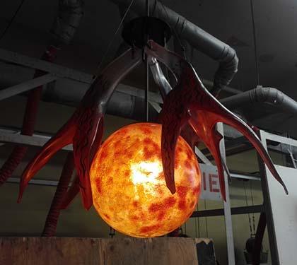 Primitif en verre soufflé — Atelier Léon
