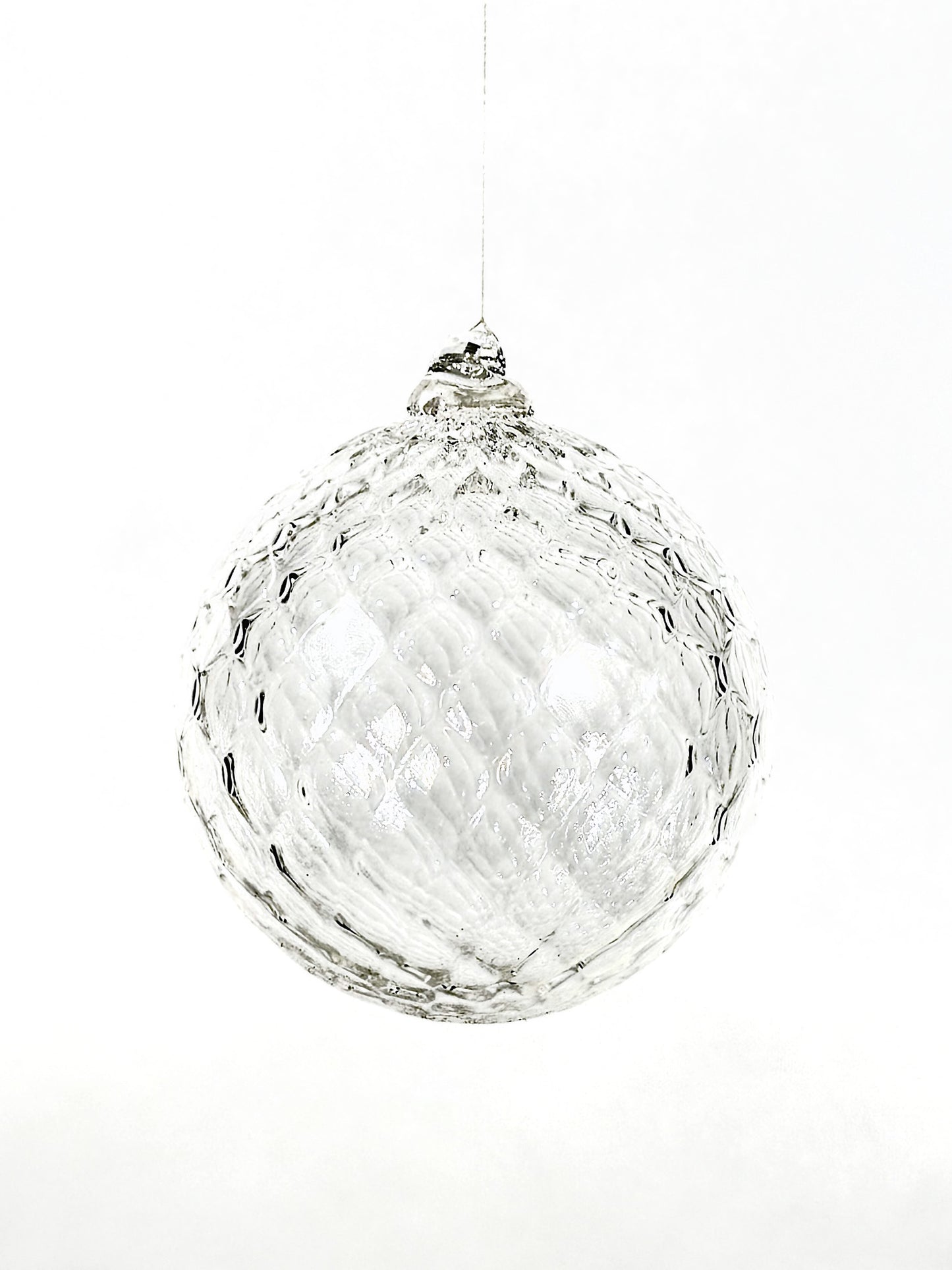 Boule de Noël en verre soufflé · cristal · Léon & Ulysse