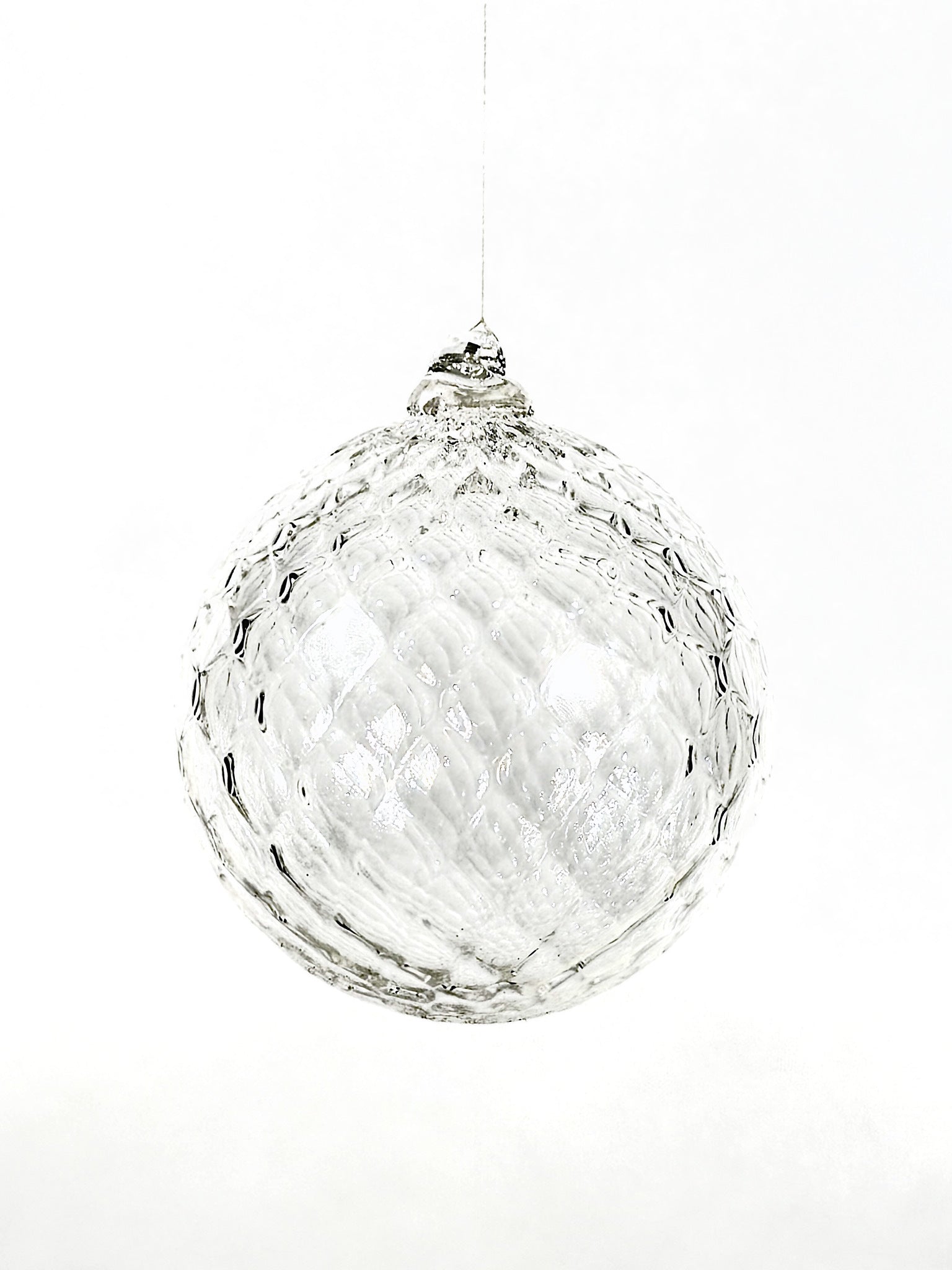 Boule de Noël en verre soufflé · cristal · Léon & Ulysse